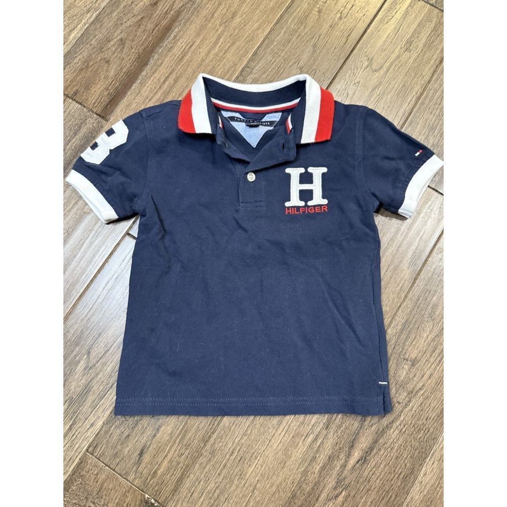 Tommy Hilfiger Toddler Collard Shirt Size 2T Pre Owned